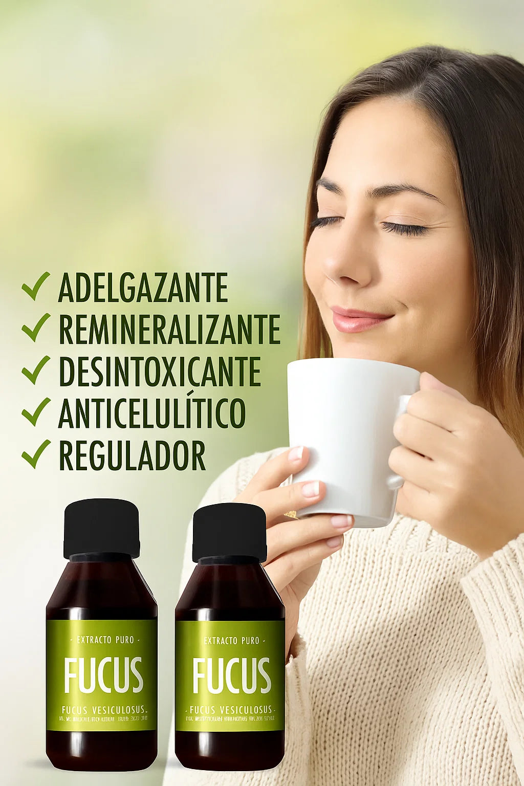 Fucus: Anticelulítico y Remineralizarte de Acción rápida