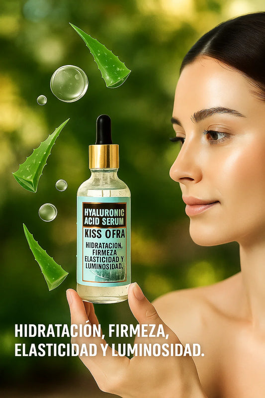 Sérum Ácido Hialurónico Hidratación Intensa y Luminosidad Facial.